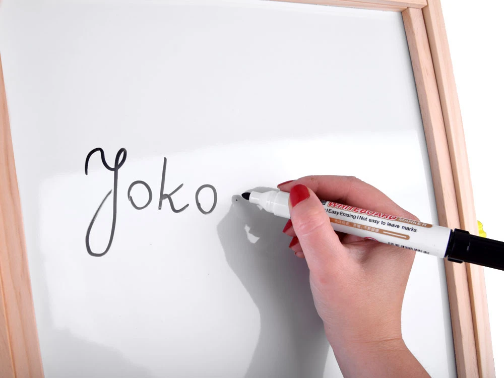 Jokomisiada Medinė lenta 3in1 molbertas, kreida, veltinio antgalis