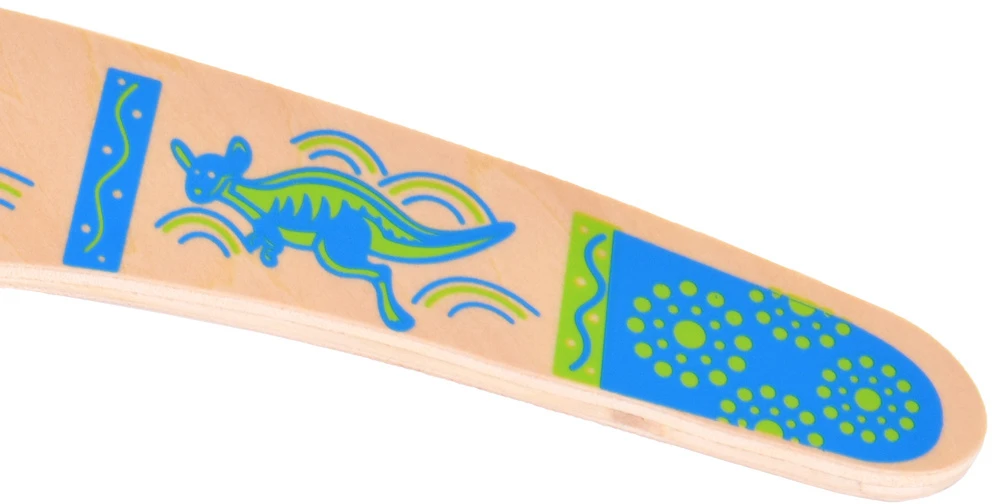 Jokomisiada Medinis „Boomerang“ žaislas. Smagus, ilgas metimas, mesti ir pagauti sp0746