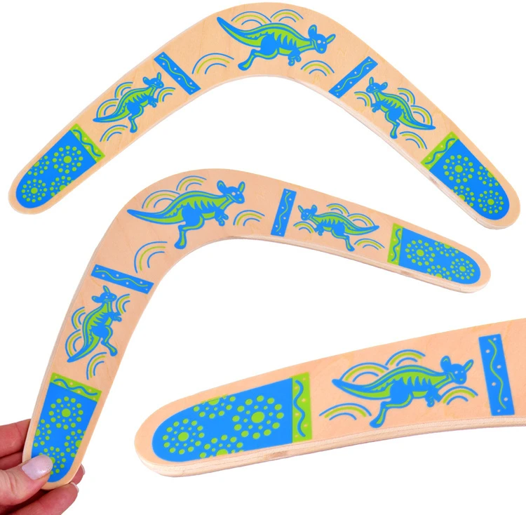 Jokomisiada Medinis „Boomerang“ žaislas. Smagus, ilgas metimas, mesti ir pagauti sp0746