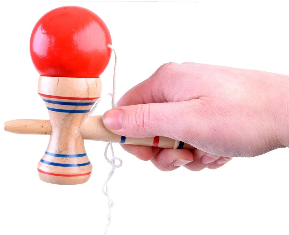 Jokomisiada Kendama Wooden Arcade Game Wooden Toy GR0462