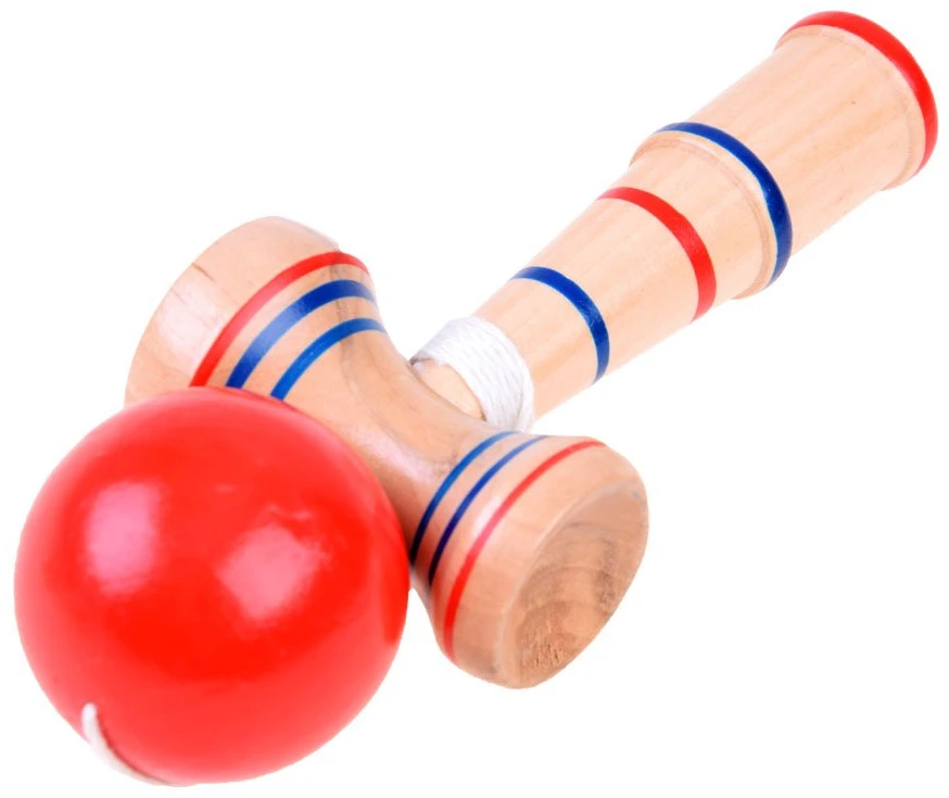Jokomisiada Kendama Wooden Arcade Game Wooden Toy GR0462