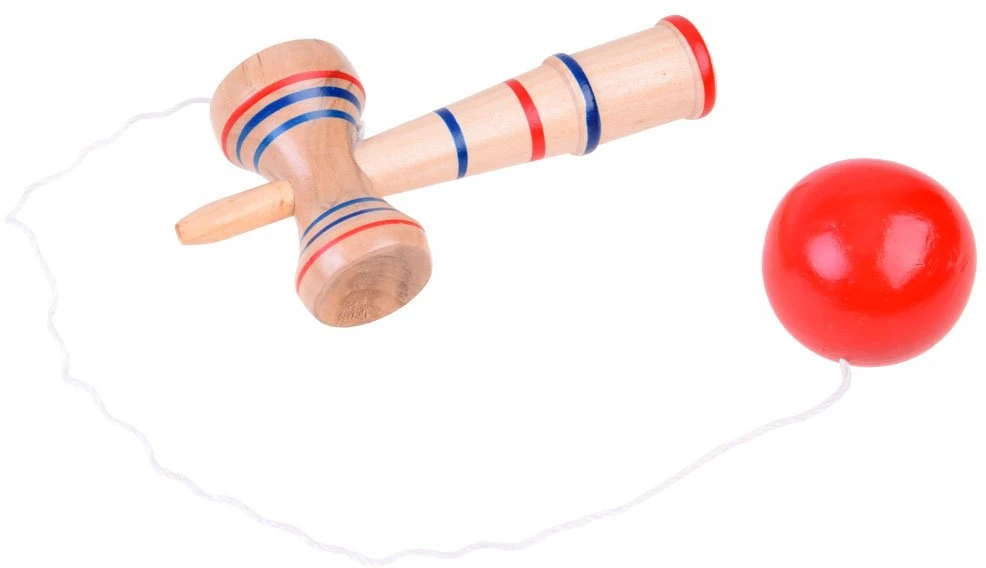 Jokomisiada Kendama Wooden Arcade Game Wooden Toy GR0462