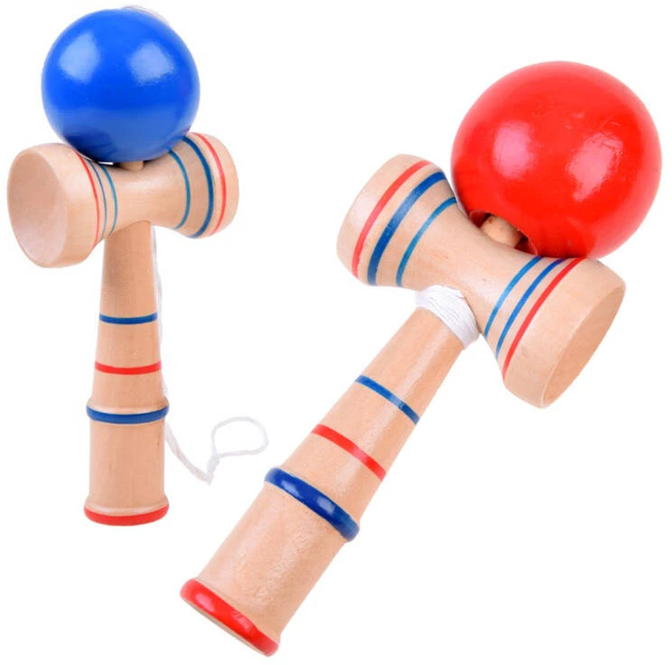 Jokomisiada Kendama Wooden Arcade Game Wooden Toy GR0462