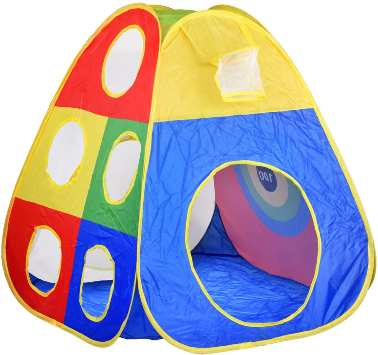 Jokomisiada Mega Play Center Set 5in1 Tunnel tent Tents with tunnels ZA4974