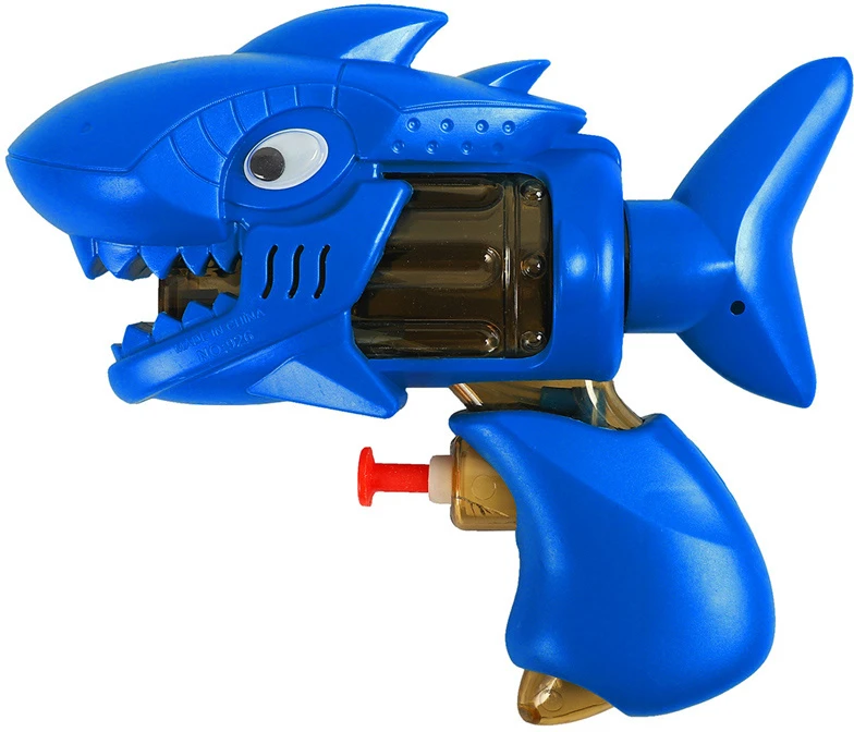 Jokomisiada Mėlyna Shark Pocket Vanduo Gun for Children ZA4964 NI