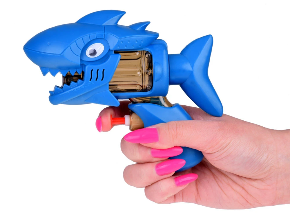 Jokomisiada Mėlyna Shark Pocket Vanduo Gun for Children ZA4964 NI