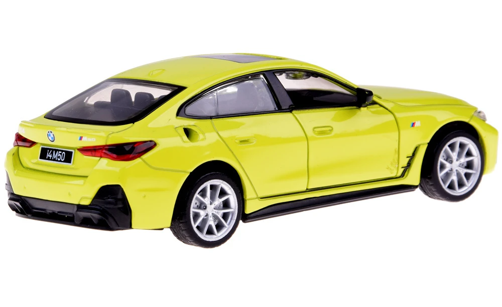 Jokomisiada Metalinis automobilis Elektrinis BMW i4 M50 Gran Coupe garso lemputė ZA5044