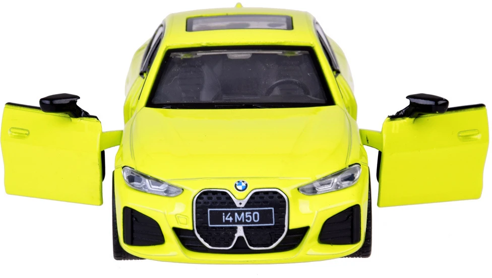 Jokomisiada Metalinis automobilis Elektrinis BMW i4 M50 Gran Coupe garso lemputė ZA5044