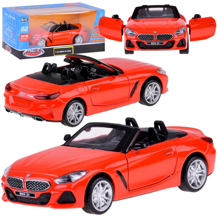 Jokomisiada Metalinių automobilių kolekcininkų modelis BMW Z4 M40i kabrioletas su žibintais ZA5049