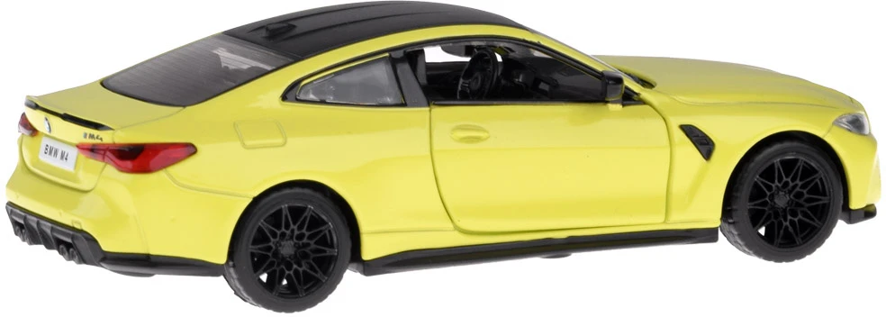 Jokomisiada Metalo automobilio modelis BMW M4 skalė 1:32 Šviesos ZA4617 garsai