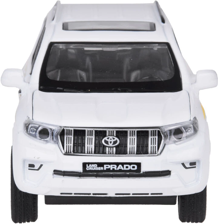 Jokomisiada Metalinis automobilio modelis TOYOTA LAND CRUISER PRADO su šviesa ir garsu visureigis ZA5056