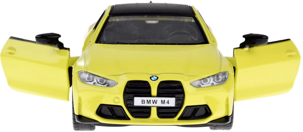 Jokomisiada Metalo automobilio modelis BMW M4 skalė 1:32 Šviesos ZA4617 garsai