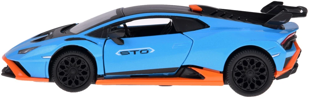 Jokomisiada Metalinis automobilis „Lamborghini Huracan STO“ 1:32 garso ir šviesos efektas ZA5949