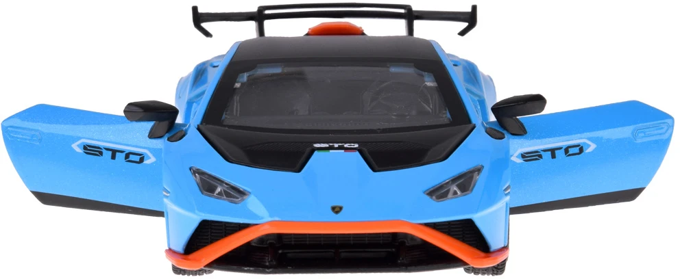 Jokomisiada Metalinis automobilis „Lamborghini Huracan STO“ 1:32 garso ir šviesos efektas ZA5949