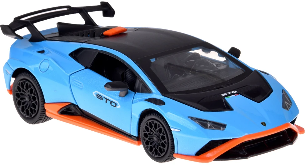 Jokomisiada Metalinis automobilis „Lamborghini Huracan STO“ 1:32 garso ir šviesos efektas ZA5949