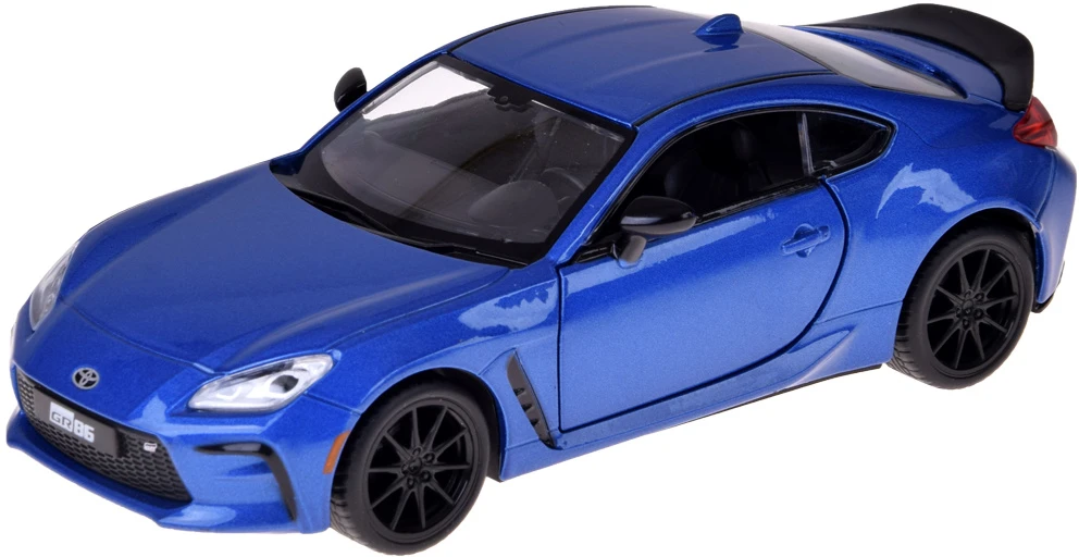 Jokomisiada metalinis sportinis automobilis Toyota GR86 1:28 su garso ir šviesos efektais ZA5947