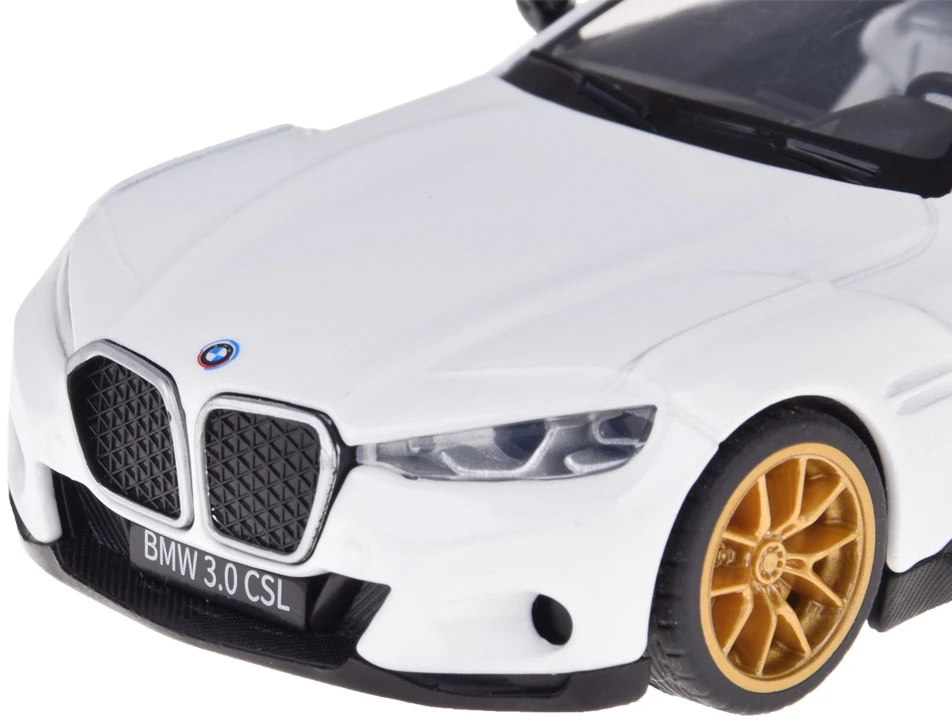 Jokomisiada metalinis sportinis automobilis BMW 3.0 CSL 1:34 su garso ir šviesos efektais ZA5948