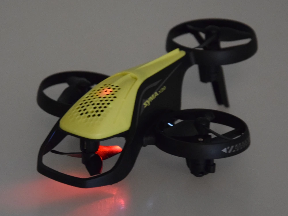 Jokomisiada Mini dronas SYMA X39 keturių ašių 2 greičių akrobatikos nuotolinio valdymo pultas 2.4GHz RC0715