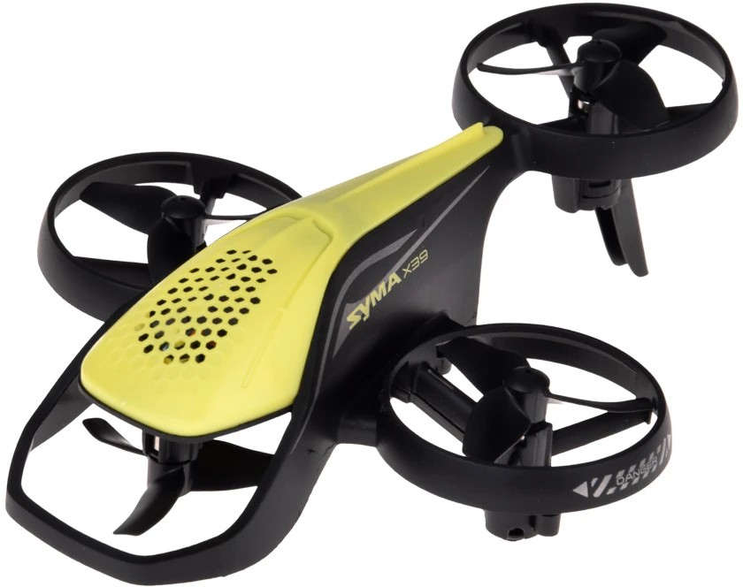 Jokomisiada Mini dronas SYMA X39 keturių ašių 2 greičių akrobatikos nuotolinio valdymo pultas 2.4GHz RC0715