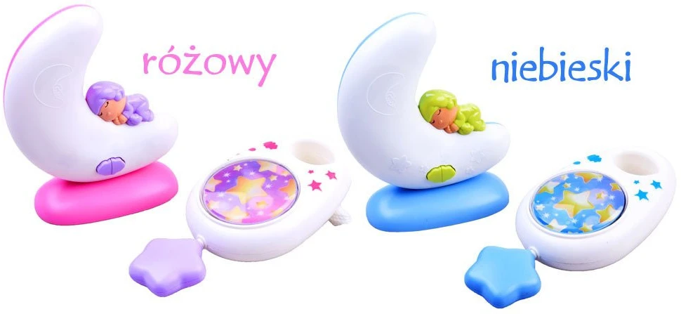 Jokomisiada 2in1 Muzikinė dėžutė + naktinė lempa kūdikiui "Bluetooth" ZA2645