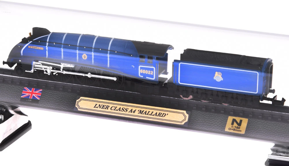 Jokomisiada Šiuolaikinis lokomotyvas Kolekcininkų modelis LNER CLASS A4 MALLARD 1:160