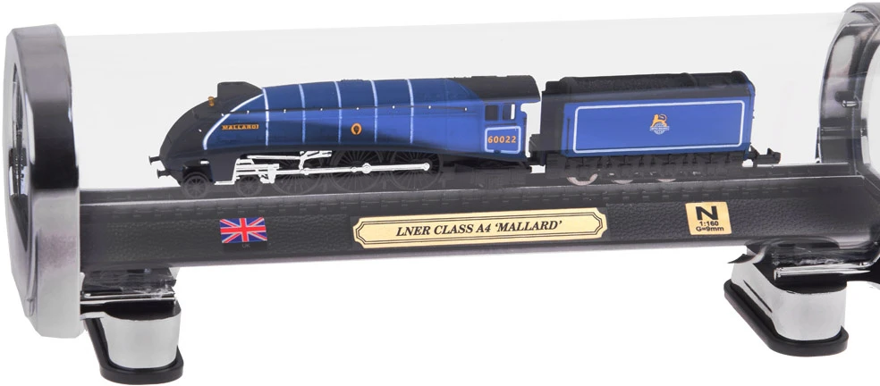 Jokomisiada Šiuolaikinis lokomotyvas Kolekcininkų modelis LNER CLASS A4 MALLARD 1:160