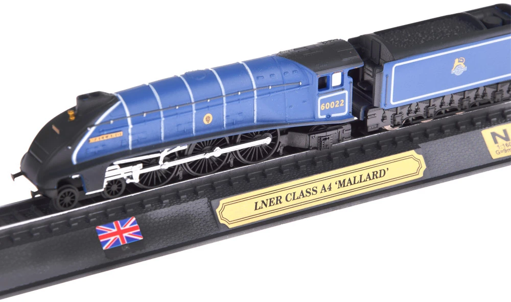 Jokomisiada Šiuolaikinis lokomotyvas Kolekcininkų modelis LNER CLASS A4 MALLARD 1:160