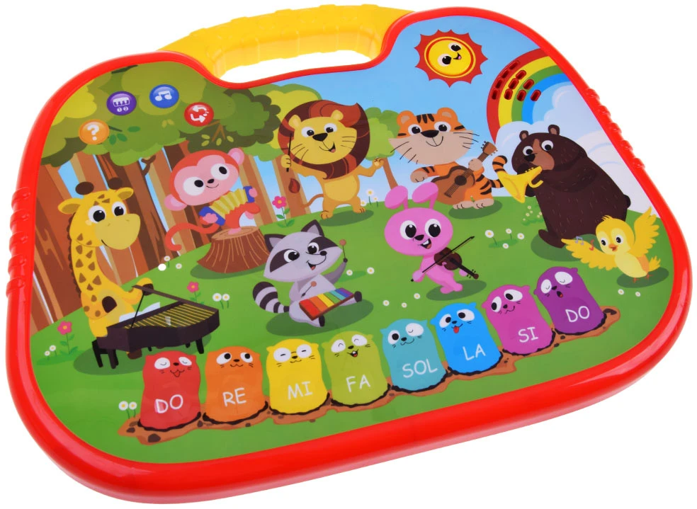 Jokomisiada Educational interactive organ with animals, sounds, melodies ZA5955