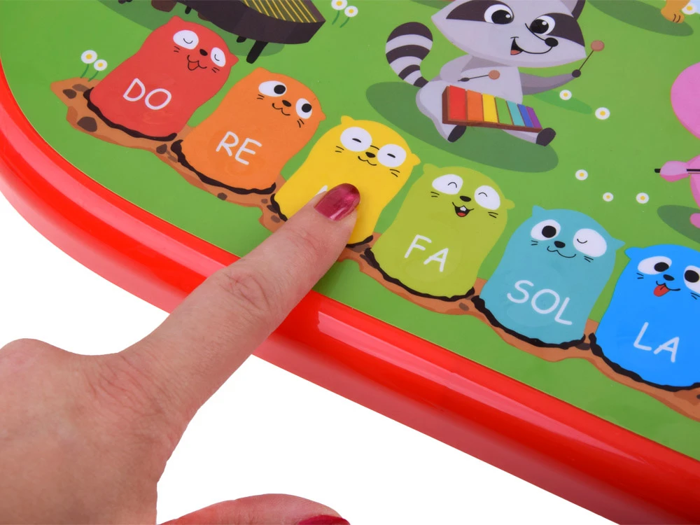 Jokomisiada Educational interactive organ with animals, sounds, melodies ZA5955