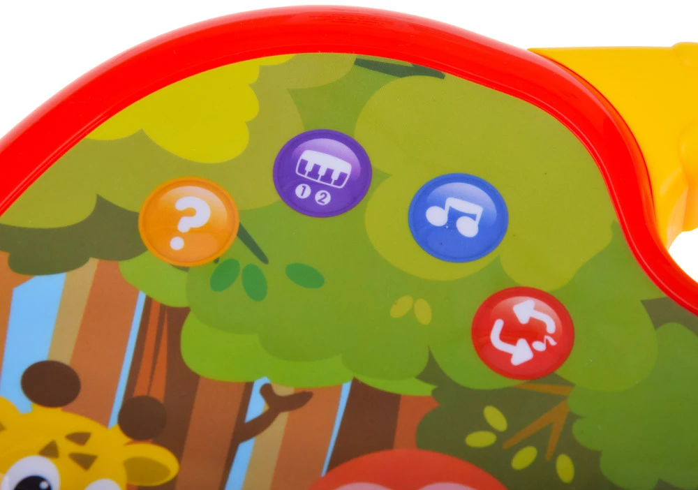 Jokomisiada Educational interactive organ with animals, sounds, melodies ZA5955