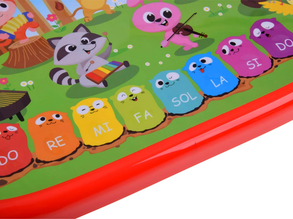 Jokomisiada Educational interactive organ with animals, sounds, melodies ZA5955