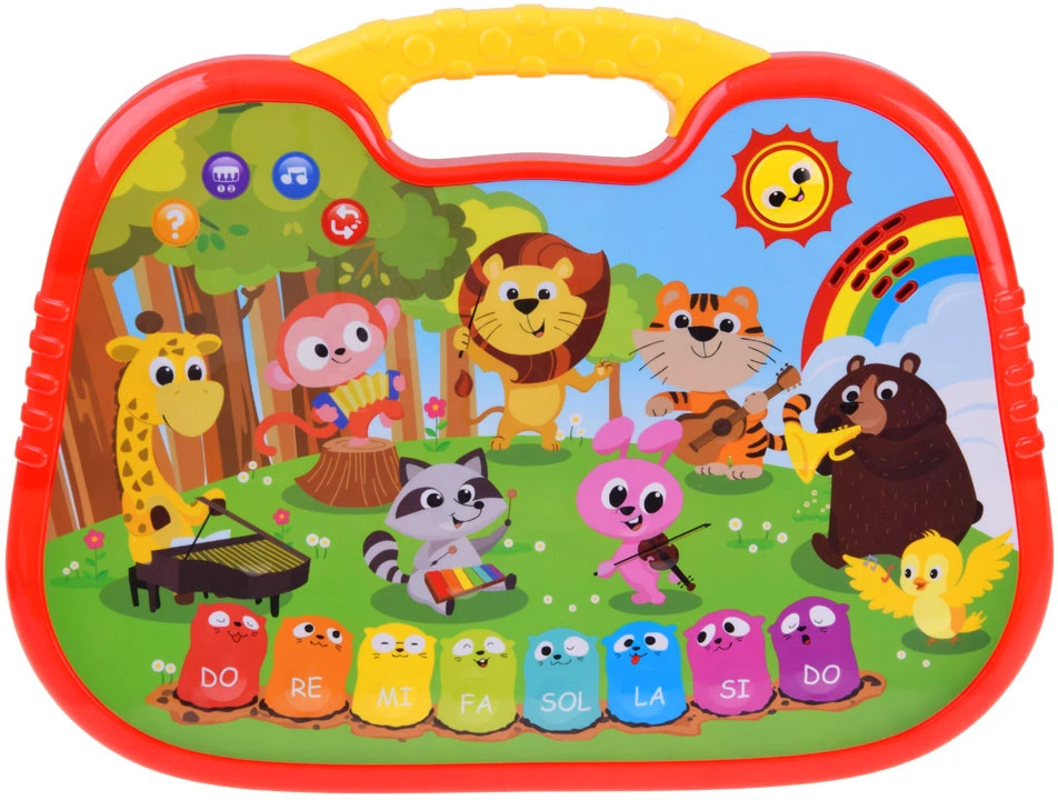 Jokomisiada Educational interactive organ with animals, sounds, melodies ZA5955