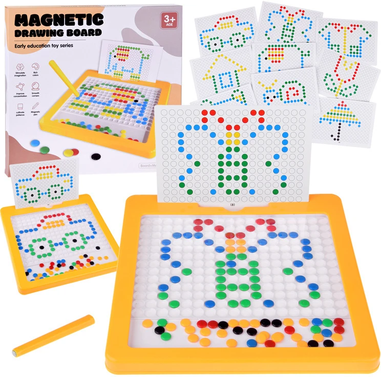 Jokomisiada Edukacinė magnetinė lenta su kaiščiais ZA4738 organizavimui