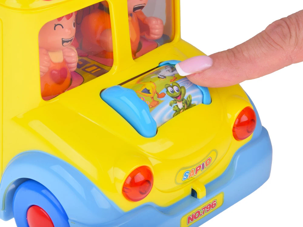 Hola SCHOOL BUS Interaktyvioji transporto priemonė ZA0019