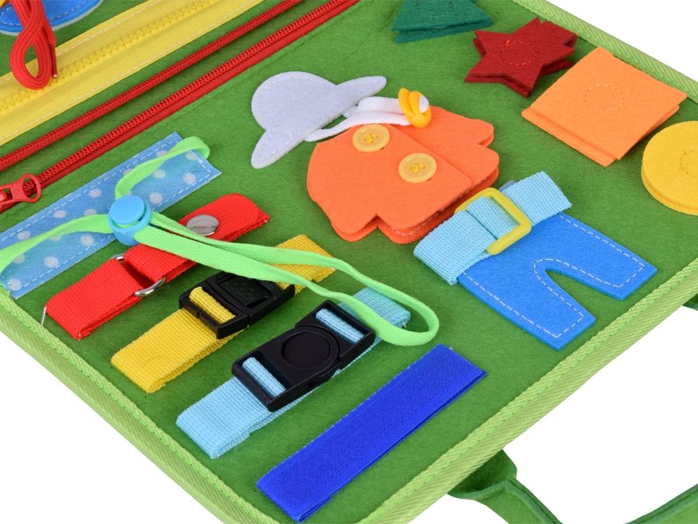 Jokomisiada Montessori clock ZA6022 educational manipulative book