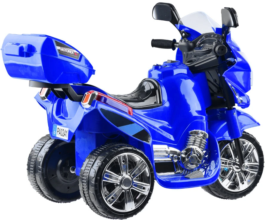 Jokomisiada Akumuliatorinis motociklas vaikams PA0241 | spalva: mėlyna