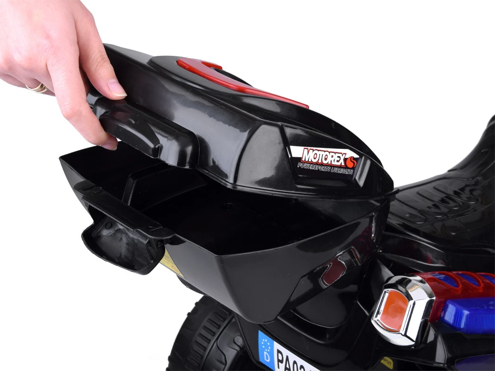 Jokomisiada Akumuliatorinis motociklas vaikams PA0241 | spalva: juoda