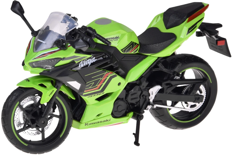 „Jokomisiada“ motociklo modelis „Kawasaki Ninja 400 2023“ – motociklas, mastelis 1:12 ZA5952
