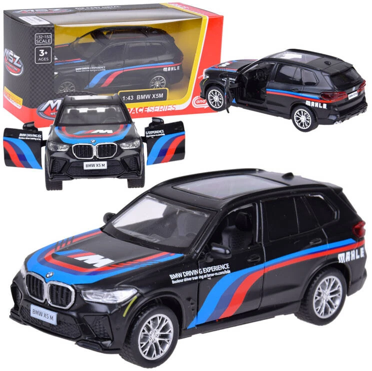 Jokomisiada MSZ kolekcionuojamo modelio licencijuotas metalinis automobilis BMW X5M 1:43 ZA5460
