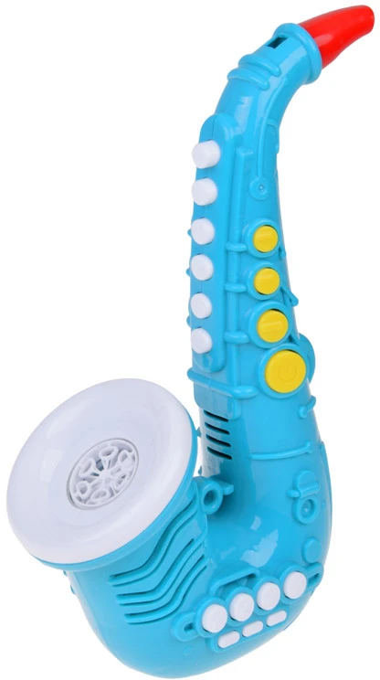 Jokomisiada Soap bubbles - SAXOPHONE bubble machine Sound + light ZA6154 NI