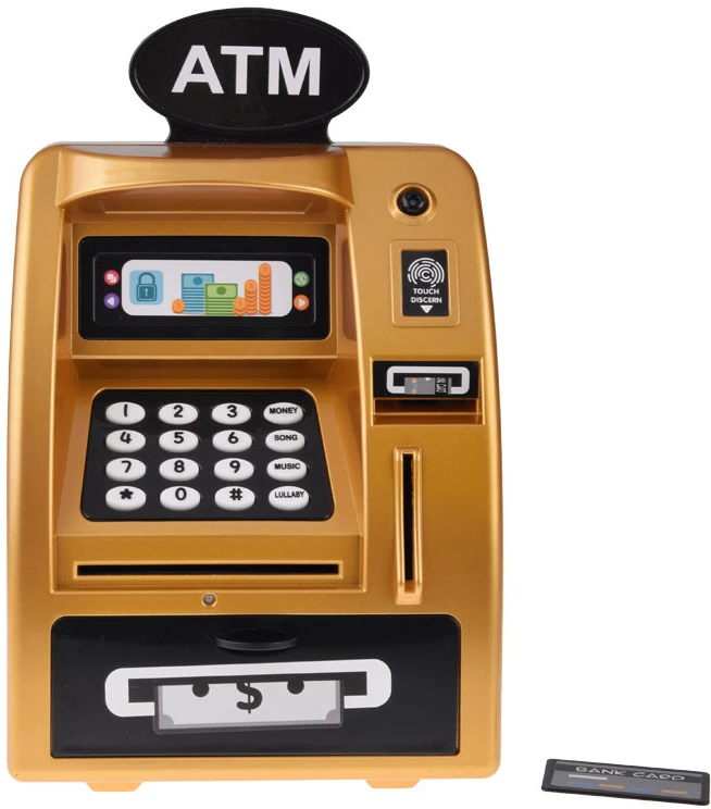 Jokomisiada Muzikinis bankų banko „Piggy Bank“ vaikams