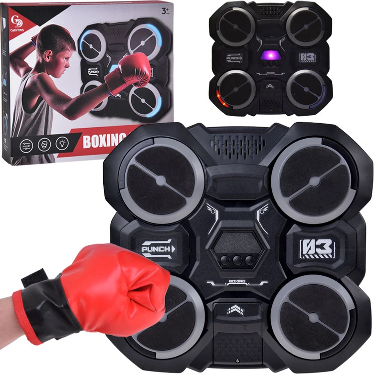 Jokomisiada Musical boxing board reflex training shield for children SP0824