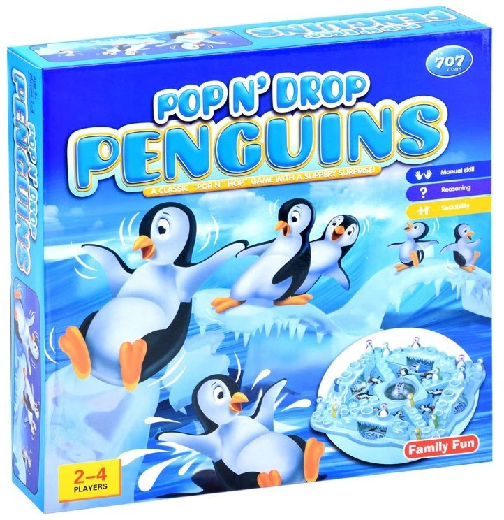 Jokomisiada New Chinese Family Game Race Penguins GR0025