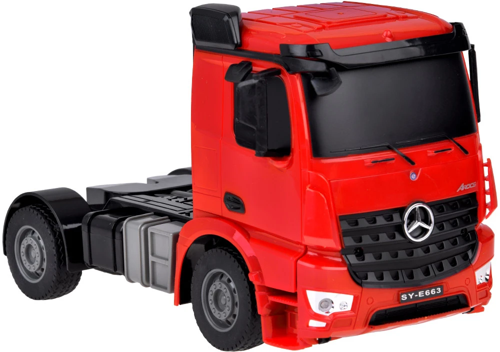 Jokomisiada Nuotolinio valdymo pultas Mercedes sunkvežimiui + priekabai, ekskavatoriui, mastelis 1:26 RC0693