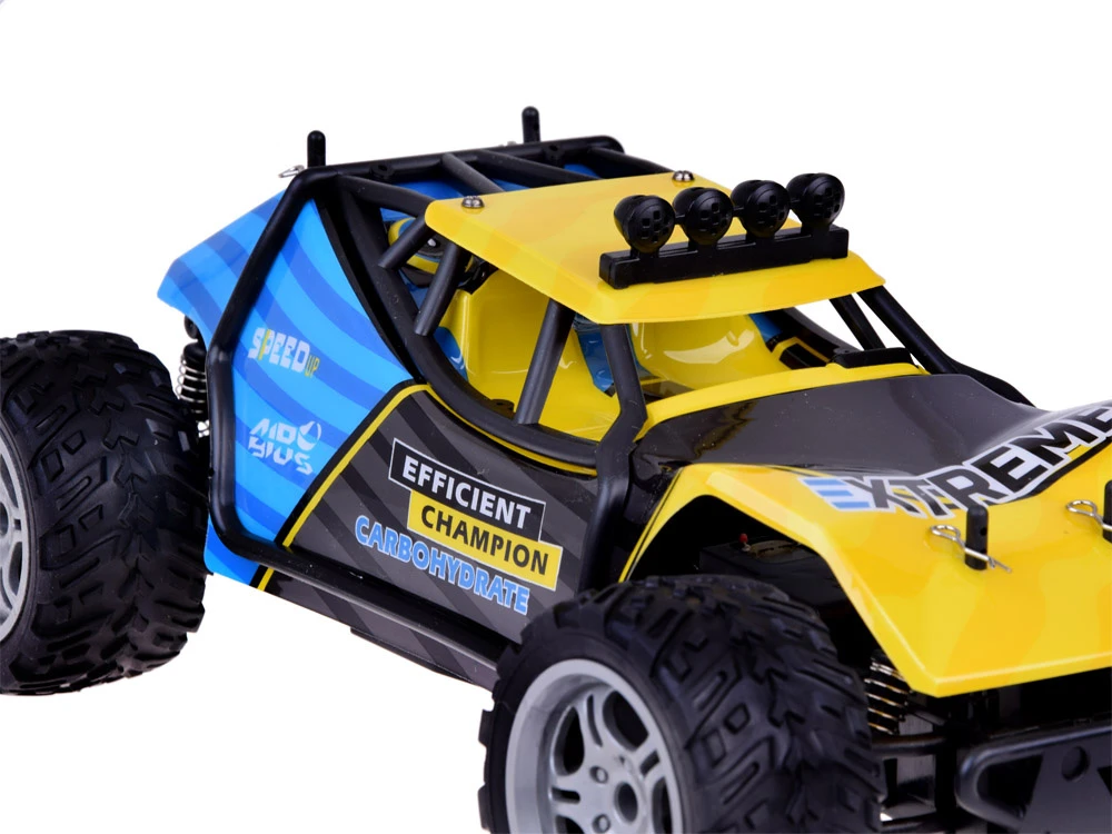 Jokomisiada r/c car r/c car Nuotoliniu būdu valdomas automobilinis rinkinys HYPER TRUCK OFF-ROAD su nuotolinio valdymo pulteliu RC0641 ZO