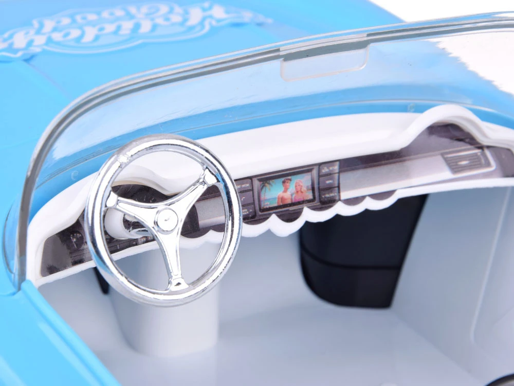 Jokomisiada Nuotolinio valdymo automobilis Retro Cadillac su lėle – stilingas vairuotojas, važiuok su klase RC0746