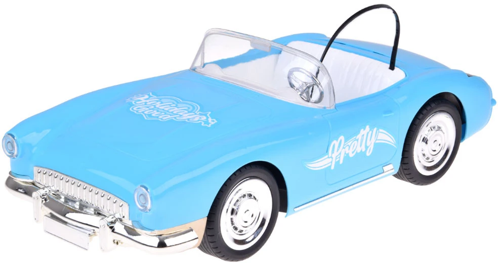 Jokomisiada Nuotolinio valdymo automobilis Retro Cadillac su lėle – stilingas vairuotojas, važiuok su klase RC0746