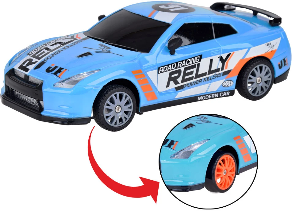 Jokomisiada Nuotoliniu būdu valdomas drifto automobilis AUTO drift nuotolinio valdymo pultas RC cones RC697