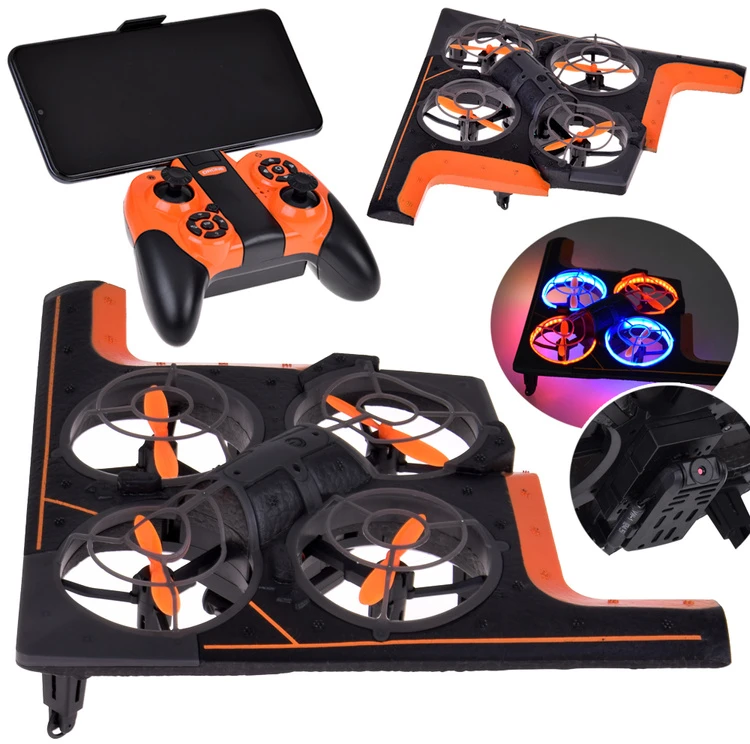 Jokomisiada Remote-controlled Dronas Quadcopter - remote control and app control RC0702