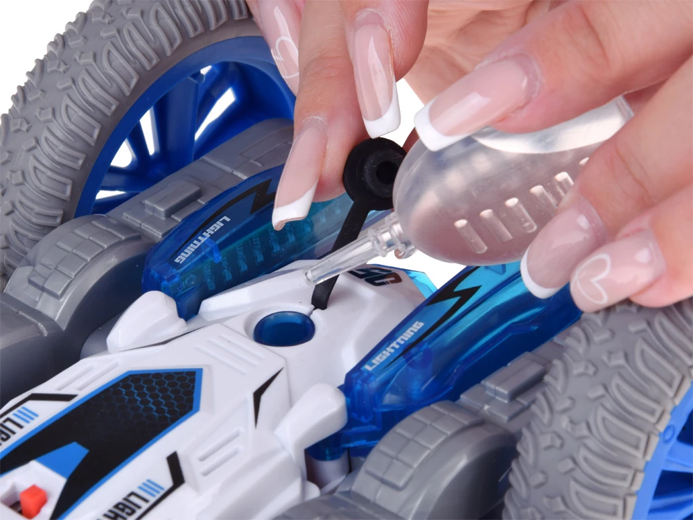 Jokomisiada Nuotoliniu būdu valdomas SUPER GREITAS TRIUKŲ AUTOMOBILIS – garas ir šviesa RC0729